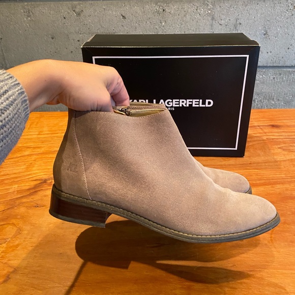 Karl Lagerfield Paris Shoes - Karl Lagerfield Paris Ankle Boot Worn Once